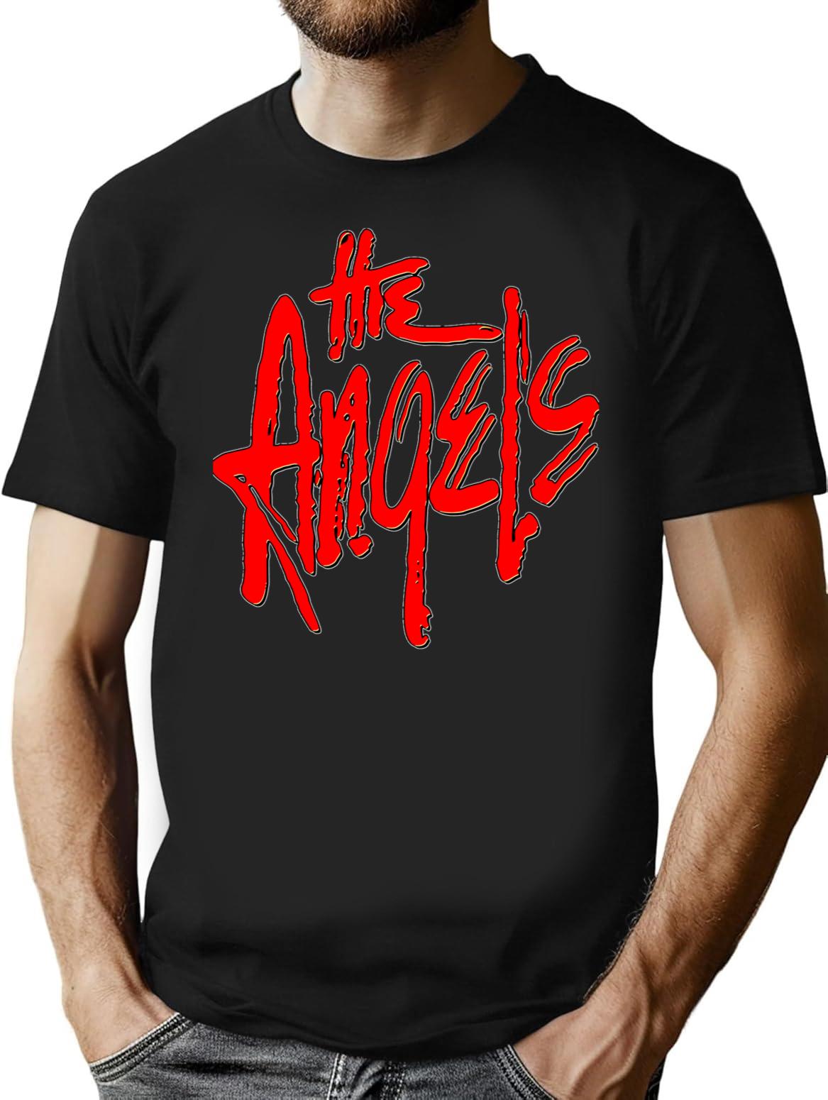 The Angels Classic T Shirt Essential T Shirt T-Shirt for Men & Women, T-Shirts Graphic Tee - Black