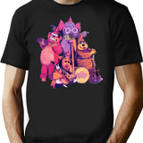 The Banana Splits T-Shirt for Men & Women, T-Shirts Graphic Tee - Black