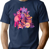 The Banana Splits T-Shirt for Men & Women, T-Shirts Graphic Tee - Navy