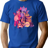 The Banana Splits T-Shirt for Men & Women, T-Shirts Graphic Tee - Blue