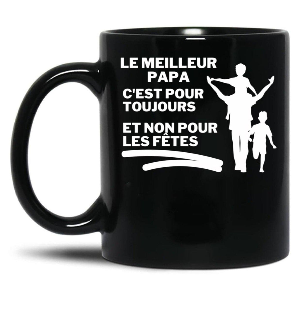 The Best Dad Black Gift Coffee Mug