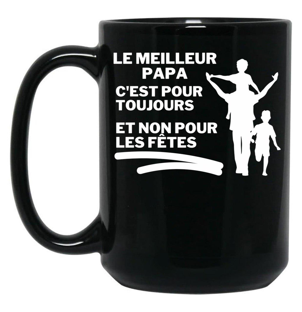 The Best Dad Black Gift Coffee Mug