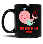 The Best Mom Ever Black Gift Coffee Mug