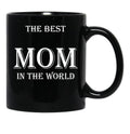 The Best Mom In The World Black Gift Coffee Mug - Black