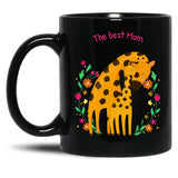 The Best Mom Mother'S Day Black Gift Coffee Mug