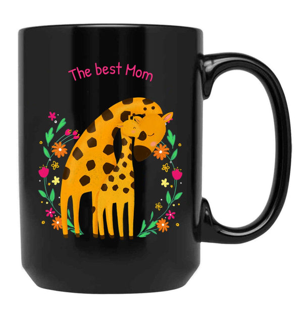 The Best Mom Mother'S Day Black Gift Coffee Mug - Black