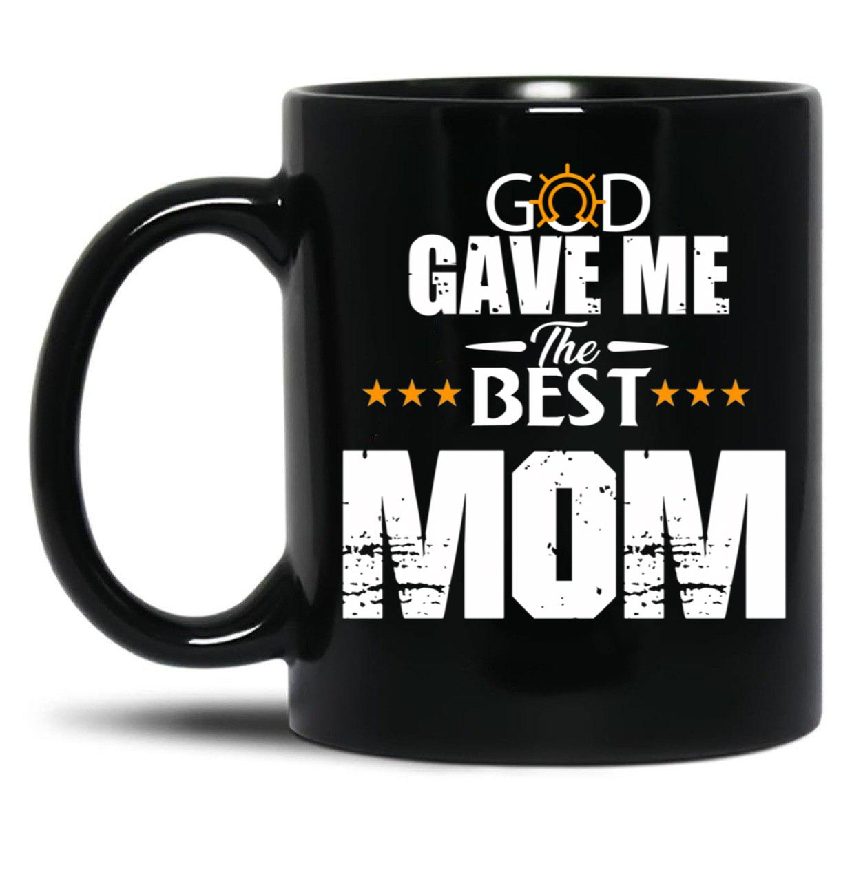 The Best Mom (1) Black Gift Coffee Mug