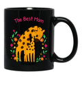 The Best Mom (2) Black Gift Coffee Mug - Black