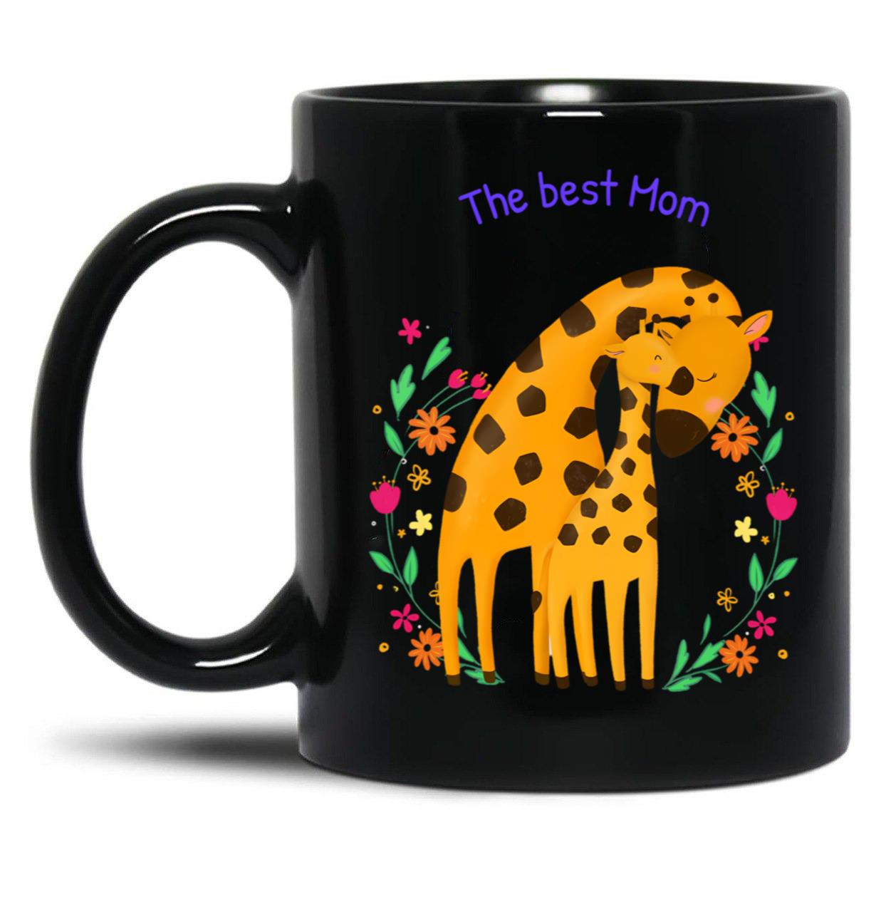 The Best Mom Black Gift Coffee Mug