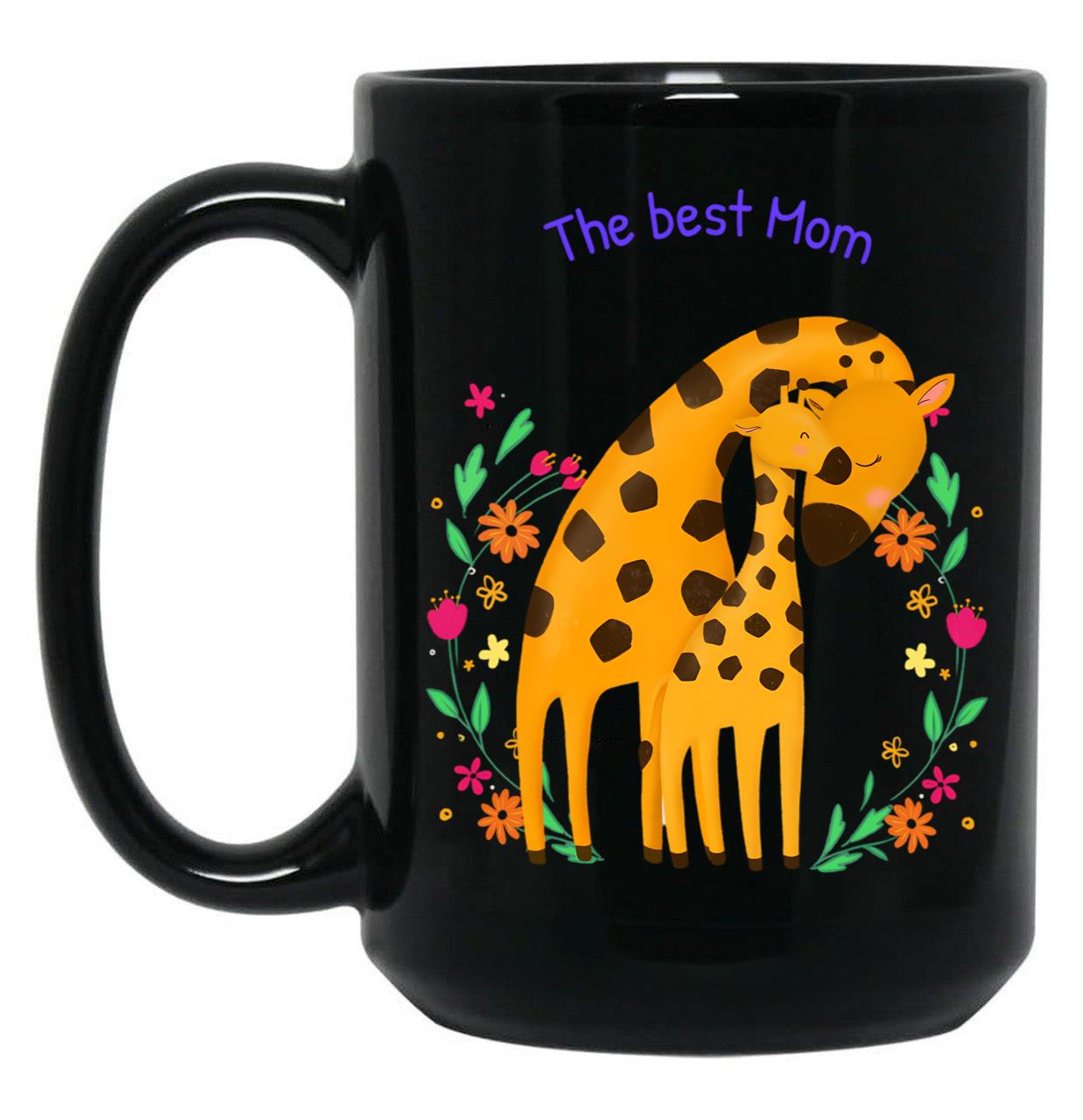 The Best Mom Black Gift Coffee Mug