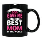 The Best Mother Day Black Gift Coffee Mug - Black