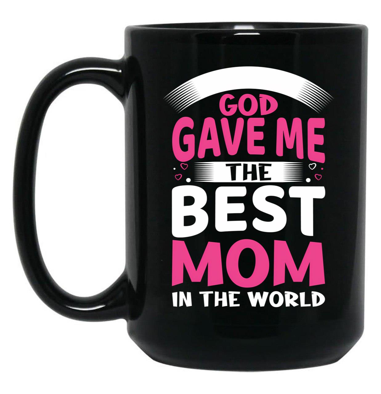 The Best Mother Day Black Gift Coffee Mug