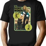 The Bionic Woman (2) T-Shirt for Men & Women, T-Shirts Graphic Tee - Black