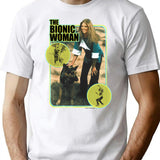 The Bionic Woman (2) T-Shirt for Men & Women, T-Shirts Graphic Tee - White