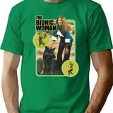 The Bionic Woman (2) T-Shirt for Men & Women, T-Shirts Graphic Tee - Green