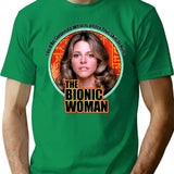 The Bionic Woman T-Shirt for Men & Women, T-Shirts Graphic Tee - Green