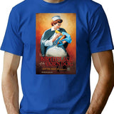 The Birthplace Of Corn Dog T-Shirt for Men & Women, T-Shirts Graphic Tee - Blue