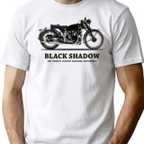 The Black Shadow T-Shirt for Men & Women, T-Shirts Graphic Tee - White