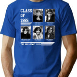 The Breakfast Club - Class Of 1985 T-Shirt for Men & Women, T-Shirts Graphic Tee - Blue