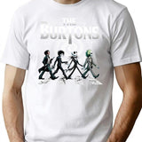 The Burtons T-Shirt for Men & Women, T-Shirts Graphic Tee - White