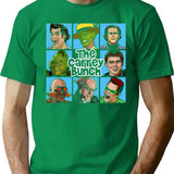 The Carrey Bunch T-Shirt for Men & Women, T-Shirts Graphic Tee - Green
