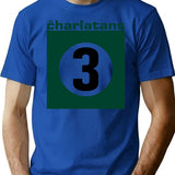 The Charlatans 3 Up To Our Hips Some Friendly Tellin' Stories Vintage Britpop T-Shirt for Men & Women, T-Shirts Graphic Tee - Blue