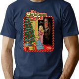 The Christmas Spirit T-Shirt for Men & Women, T-Shirts Graphic Tee - Navy