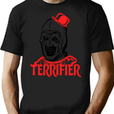 The Clown Terrifier Art T-Shirt for Men & Women, T-Shirts Graphic Tee - Black