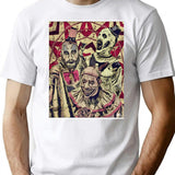 The Clowns T-Shirt for Men & Women, T-Shirts Graphic Tee - White