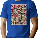 The Clowns T-Shirt for Men & Women, T-Shirts Graphic Tee - Blue
