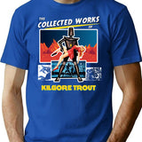 The Collected Works Of Kilgore Trout T-Shirt for Men & Women, T-Shirts Graphic Tee - Blue