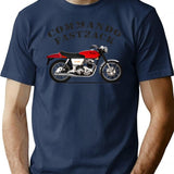 The Commando Fastback T-Shirt for Men & Women, T-Shirts Graphic Tee - Navy