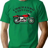 The Commando Fastback T-Shirt for Men & Women, T-Shirts Graphic Tee - Green