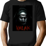 The Conjuring Universe The Nun Annabelle Valak T-Shirt for Men & Women, T-Shirts Graphic Tee - Black