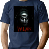 The Conjuring Universe The Nun Annabelle Valak T-Shirt for Men & Women, T-Shirts Graphic Tee - Navy