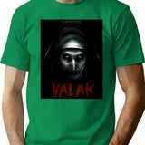 The Conjuring Universe The Nun Annabelle Valak T-Shirt for Men & Women, T-Shirts Graphic Tee - Green