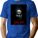 The Conjuring Universe The Nun Annabelle Valak T-Shirt for Men & Women, T-Shirts Graphic Tee - Blue