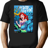 The Daddy T-Shirt for Men & Women, T-Shirts Graphic Tee - Black