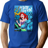 The Daddy T-Shirt for Men & Women, T-Shirts Graphic Tee - Blue