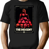 The Descent T-Shirt for Men & Women, T-Shirts Graphic Tee - Black