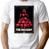 The Descent T-Shirt for Men & Women, T-Shirts Graphic Tee - White