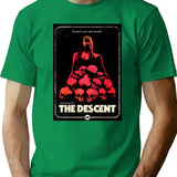The Descent T-Shirt for Men & Women, T-Shirts Graphic Tee - Green