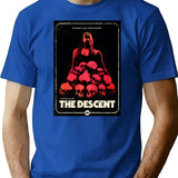 The Descent T-Shirt for Men & Women, T-Shirts Graphic Tee - Blue