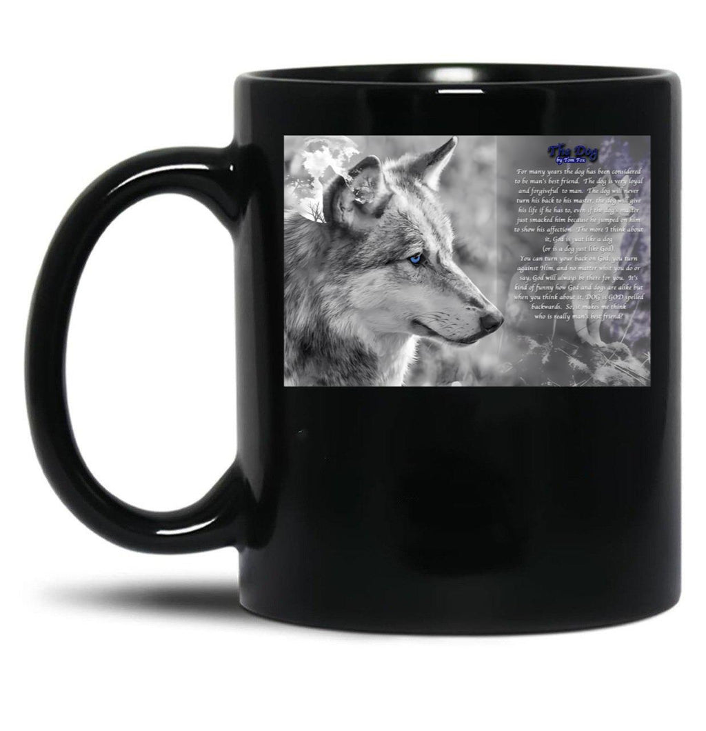 The Dog Black Gift Coffee Mug