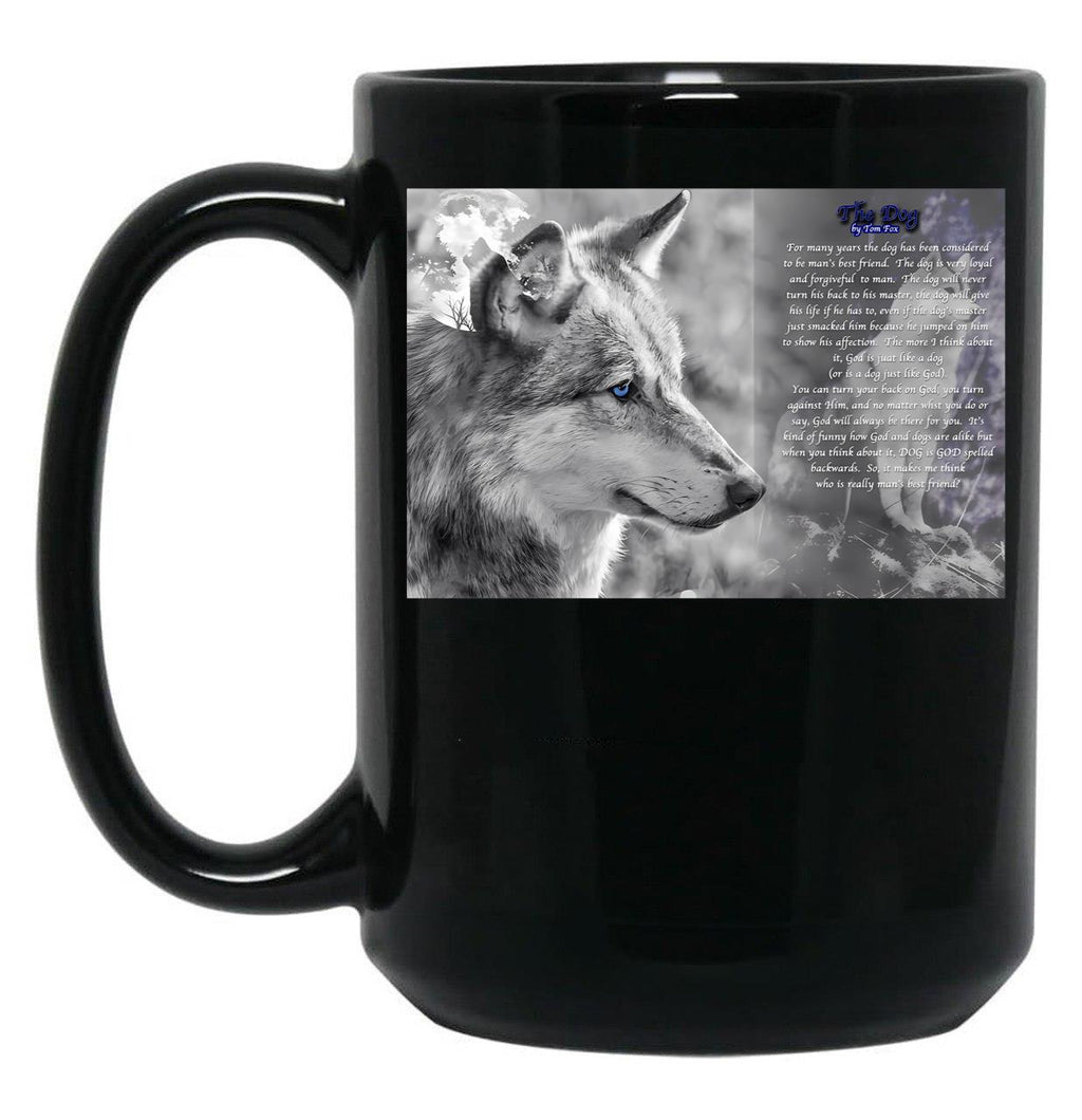 The Dog Black Gift Coffee Mug