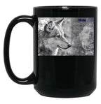 The Dog Black Gift Coffee Mug
