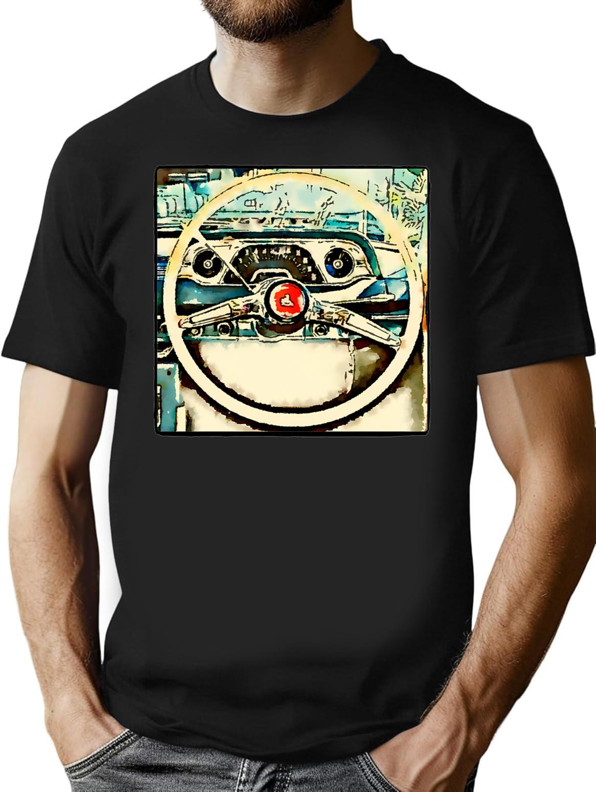 The Eh Holden Dash T-Shirt for Men & Women, T-Shirts Graphic Tee - Black