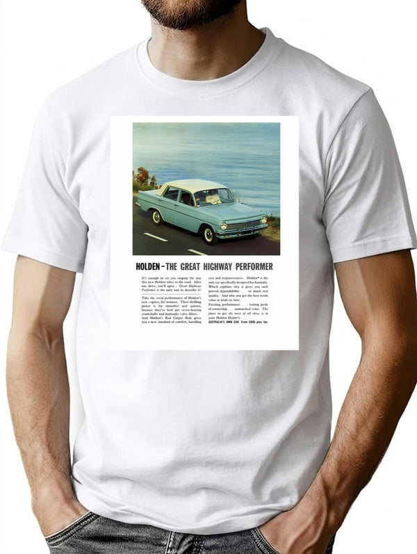 The Eh Holden Sedan T-Shirt for Men & Women, T-Shirts Graphic Tee - White