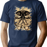 The Eldrich God Emeria T-Shirt for Men & Women, T-Shirts Graphic Tee - Navy