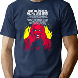 The Face T-Shirt for Men & Women, T-Shirts Graphic Tee - Navy